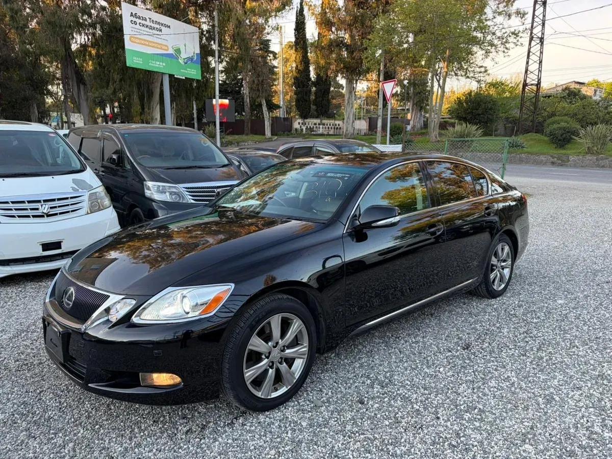 Lexus GS чёрный — фото 6
