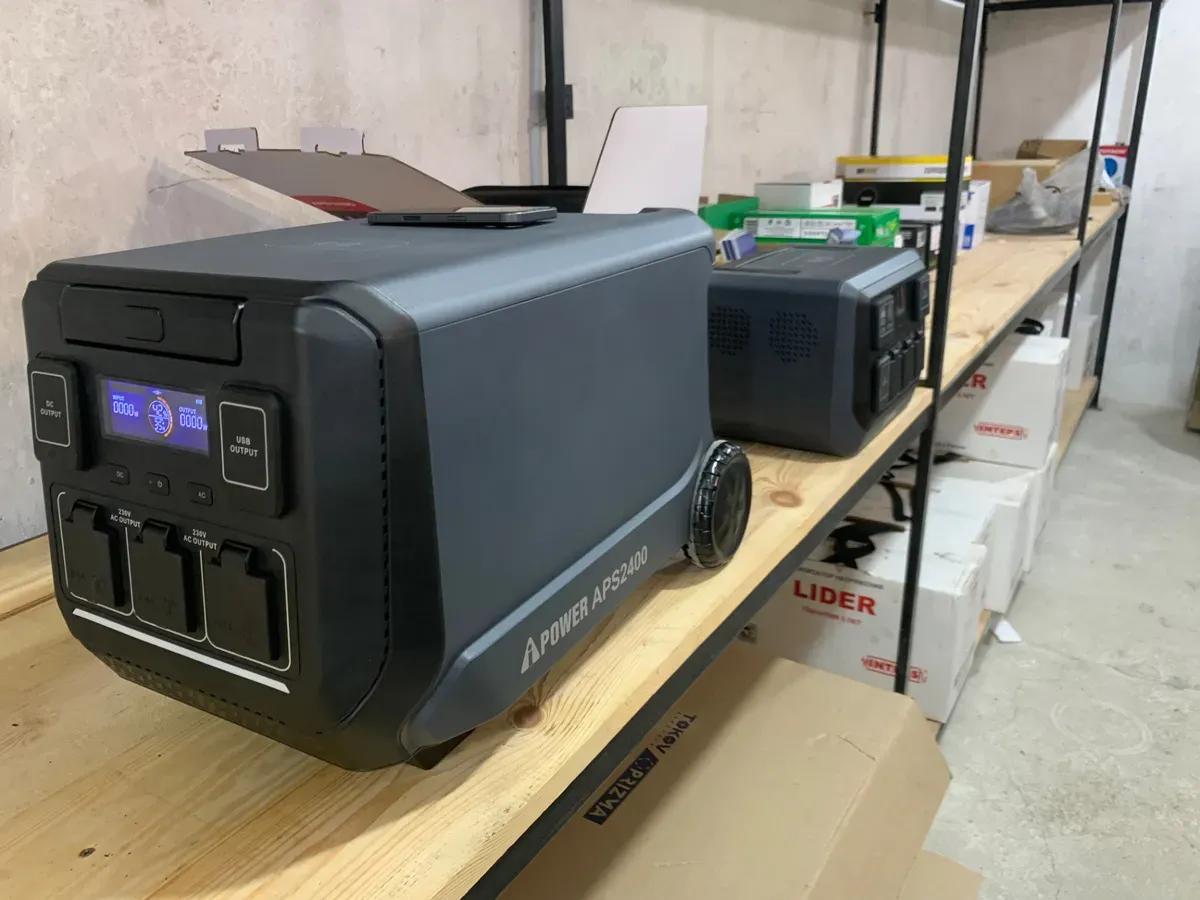 Портативная зарядная электростанция APS2400 A-iPower — фото 4