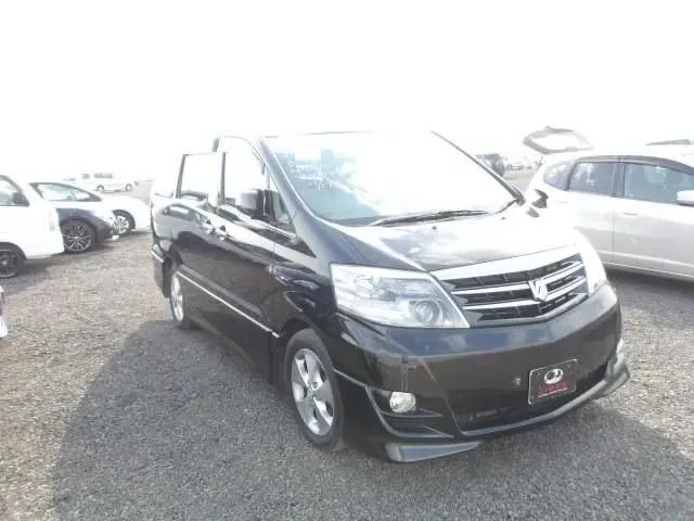Toyota Alphard черный — фото 2