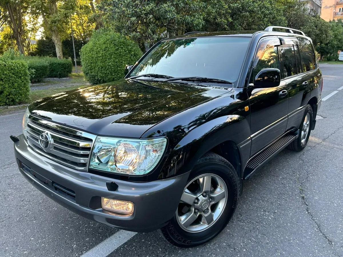 Toyota Land Cruiser чёрный — фото 2