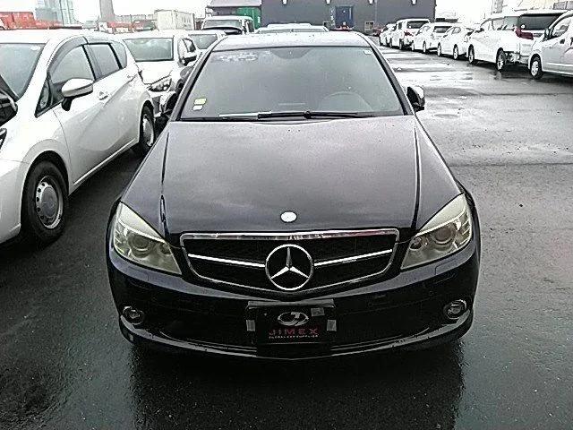 Mercedes-benz C-class черный седан — 3