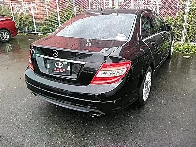 Mercedes-benz C-class черный седан — 8