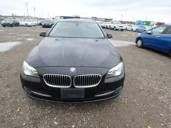 BMW 5 Series черный седан — 2