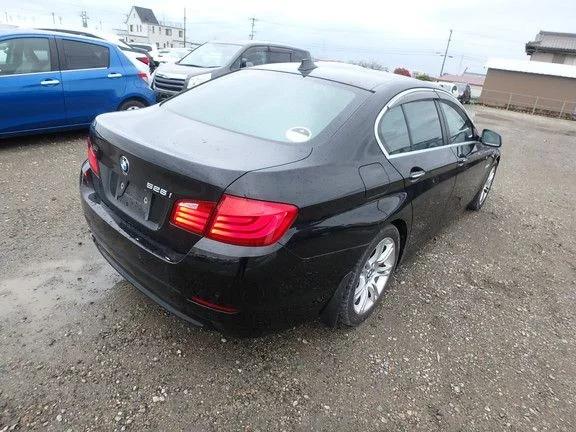 BMW 5 Series черный седан — 6