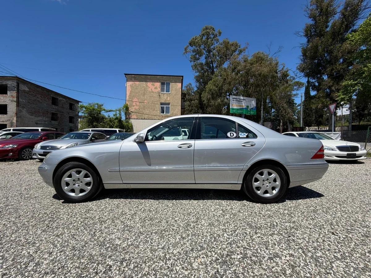 Mercedes-Benz S-class серебристый металлик седан — 4