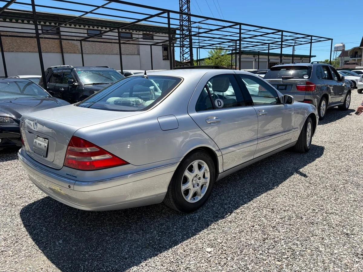 Mercedes-Benz S-class серебристый металлик седан — 6