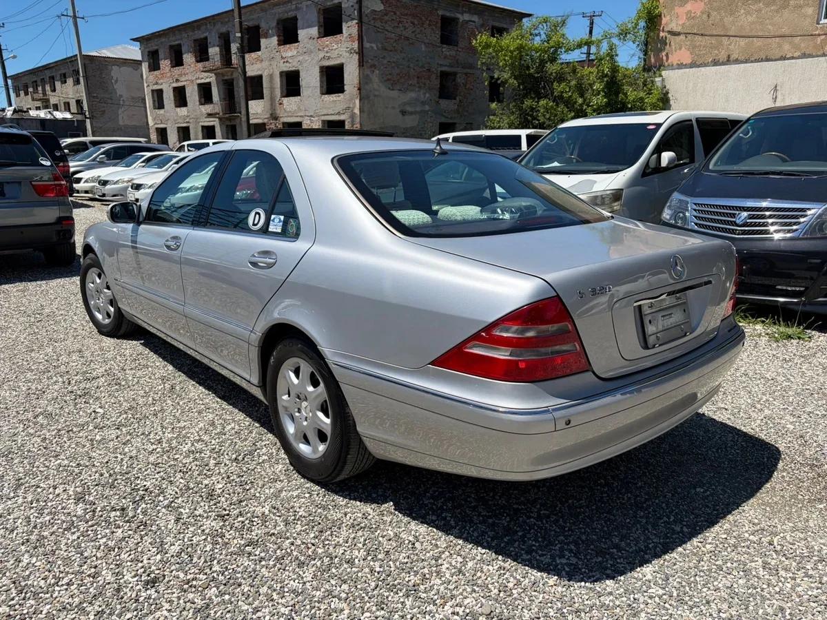 Mercedes-Benz S-class серебристый металлик седан — 7