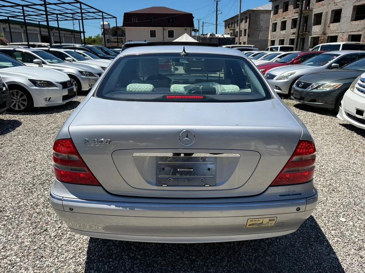 Mercedes-Benz S-class серебристый металлик седан — 8
