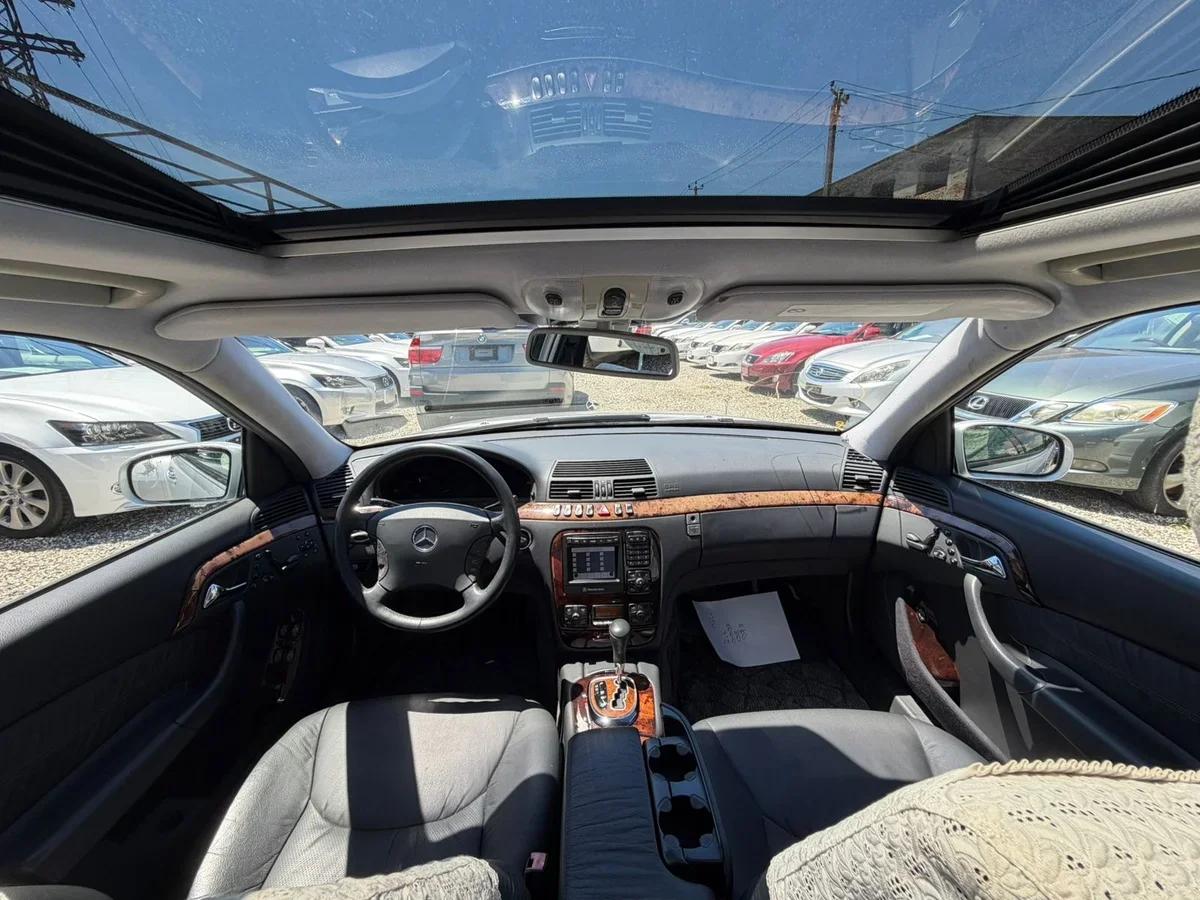 Mercedes-Benz S-class серебристый металлик седан — 9
