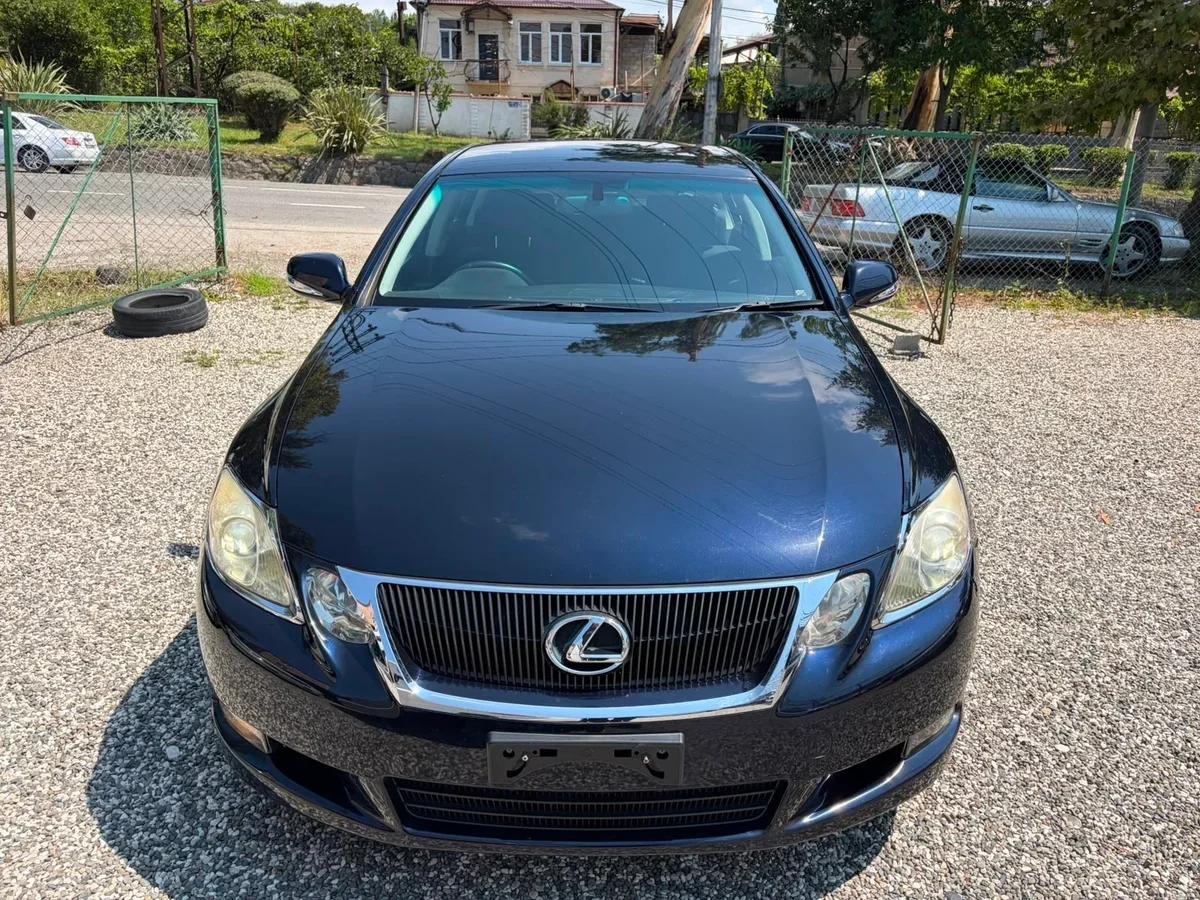 Lexus GS темно-синий седан — 2