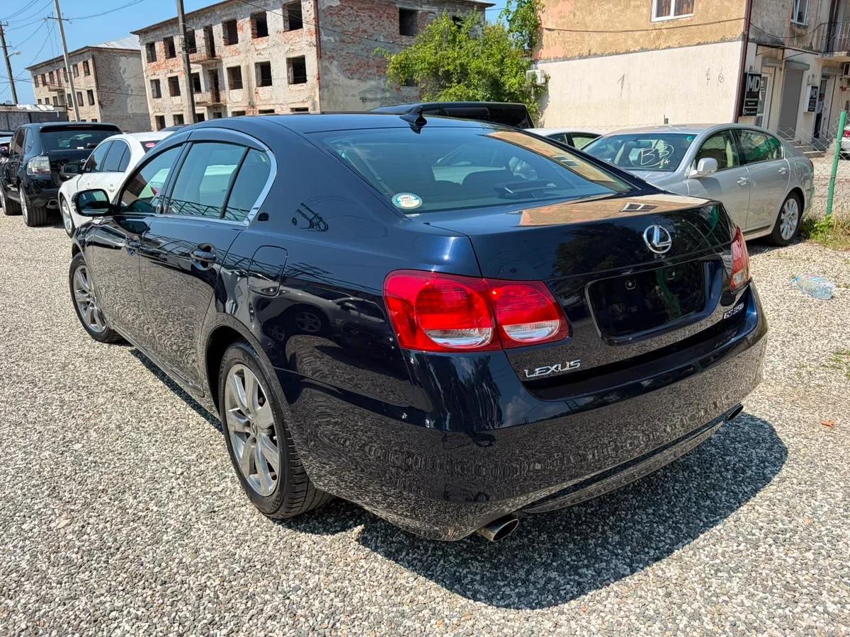 Lexus GS темно-синий седан — 7
