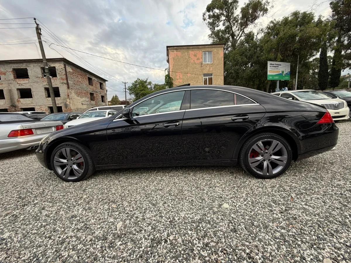Mercedes-benz CLS черный седан — 4