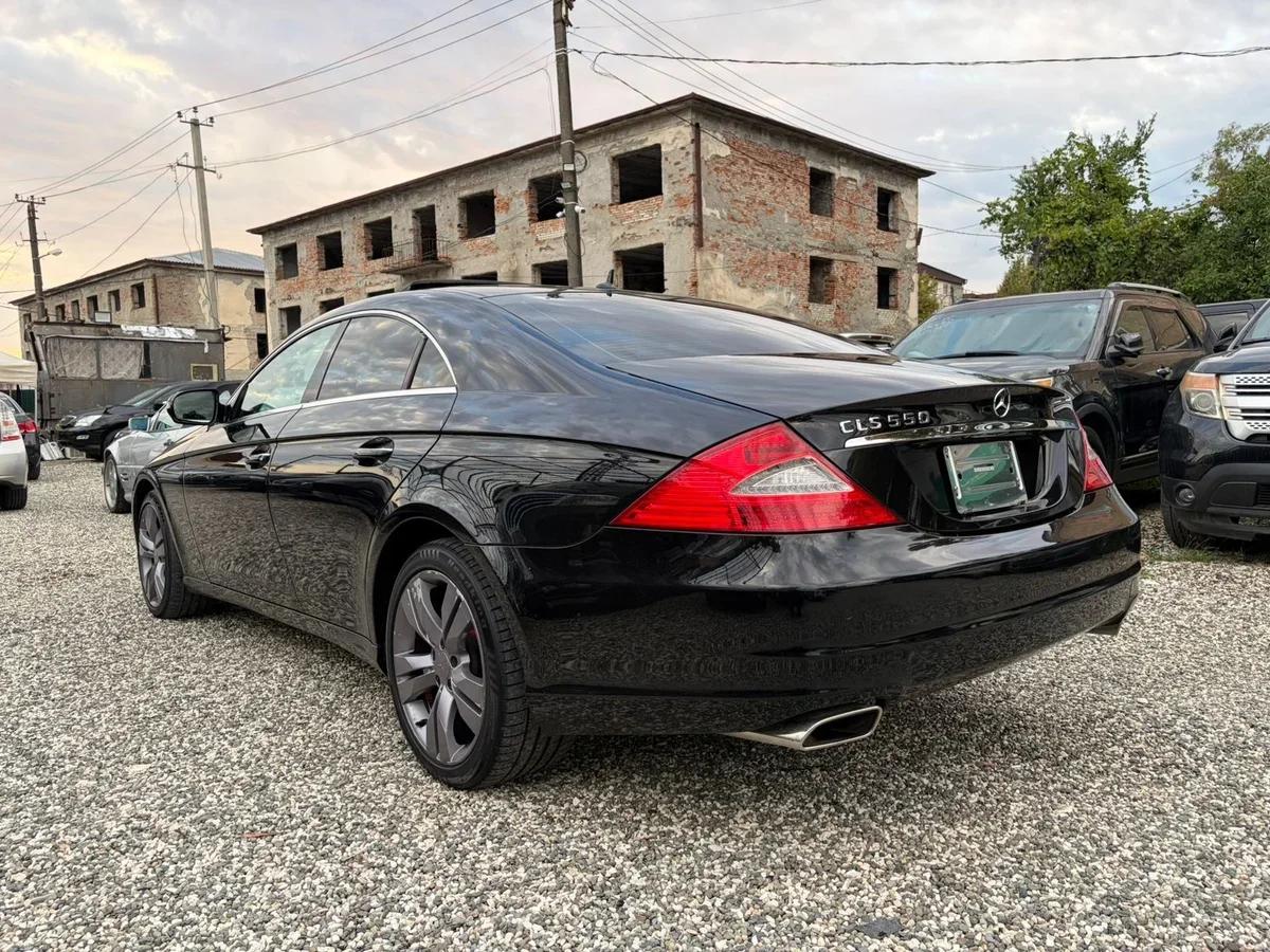 Mercedes-benz CLS черный седан — 7